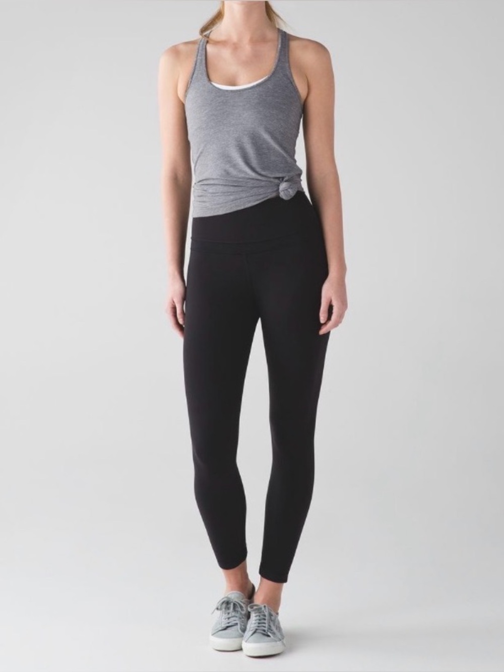 Lululemon Align Pant 30” Sz 4 Black Stretch Logo Pilates Yoga Workout
